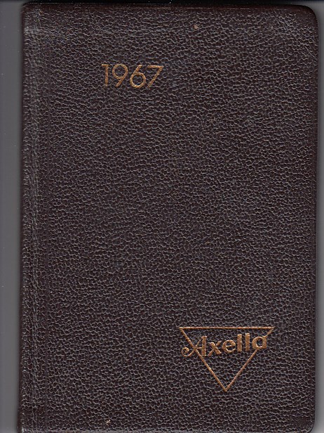 Taschenkalender Axella : 1967.
