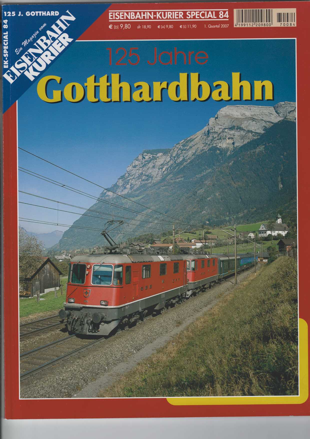125 Jahre Gotthardbahn.