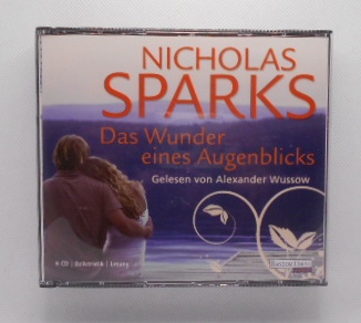 Das Wunder eines Augenblicks [6 CDs]. Gelesen von Alexander Wussow. Auflage: gekürzte Lesung. - Sparks, Nicholas