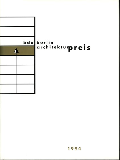 BDA Architekturpreis Berlin 1994.