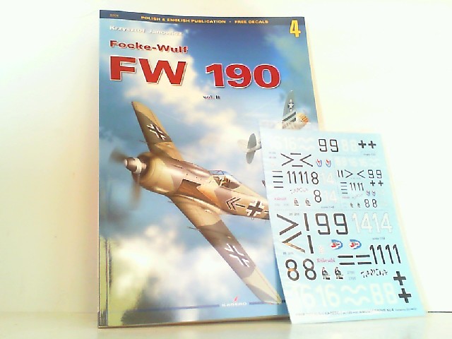 Focke Wolf Fw 190 Vol.II (Monographs 4). Polish & English publication. - Krzysztof, Janowicz