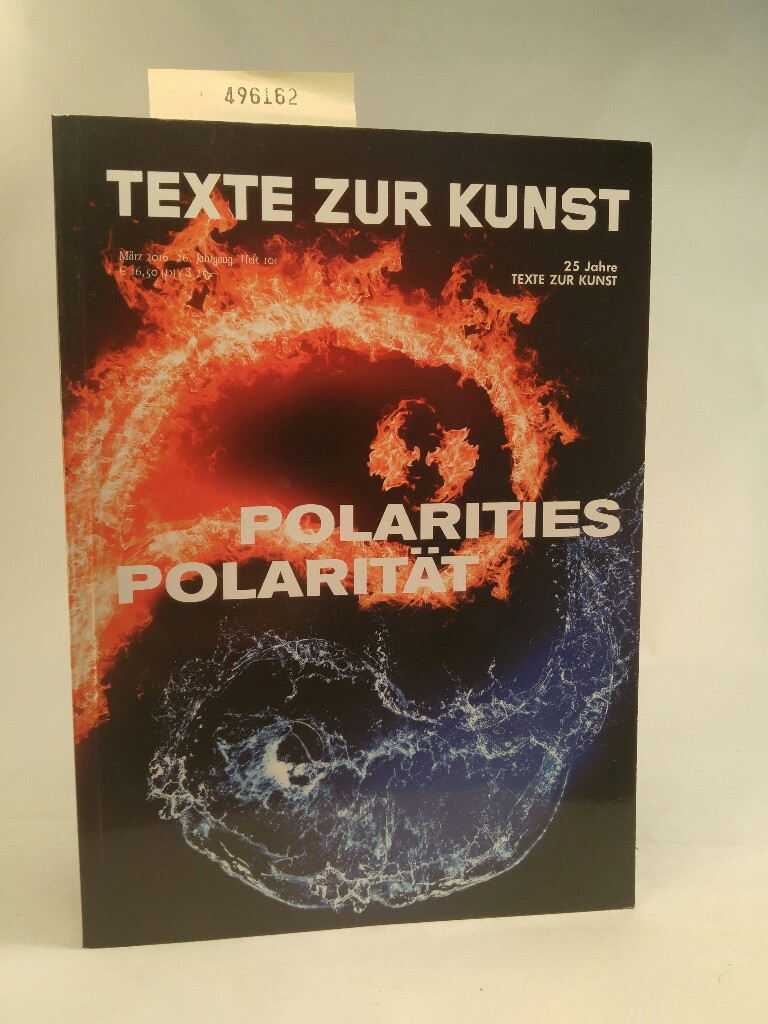 Texte zur Kunst Heft 101. Polarities Polarität  1