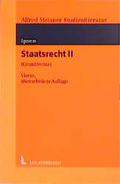Juristische Lernbücher ; 36 Alfred-Metzner-Studienliteratur 2., (Grundrechte)  4., überarb. Aufl.