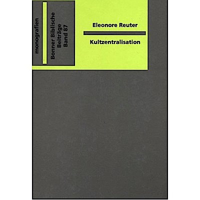 Kultzentralisation - Eleonore Reuter