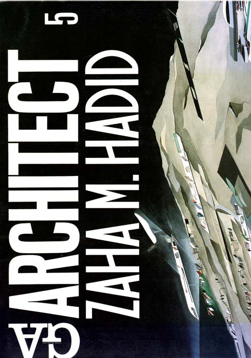 Zaha M. Hadid. Introduction by Arata Isozaki.  Interview by Alvin Boyarsky. - Hadid, Zaha - Yukio Futagawa [Herausgeber/ Editor]