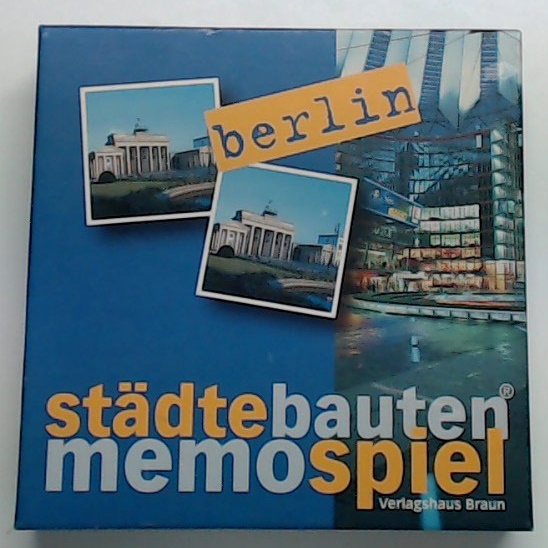 Verlagshaus Braun 45536 - StädteBautenMemoSpiel: Berlin  Auflage: 1., - Verlagshaus, Braun