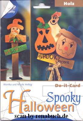 Spooky Halloween Motive für Holz - Helbig, Nicole; Helbig, Monika