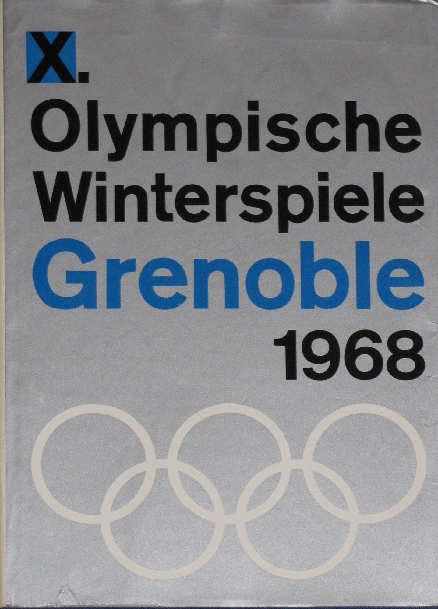 X. Olympische Winterspiele Grenoble 1968  1. Auflage