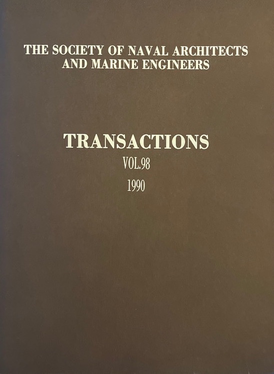 Transactions. Vol. 98 1990 Society of Naval Architects and Marine Engineers. - kein Autor
