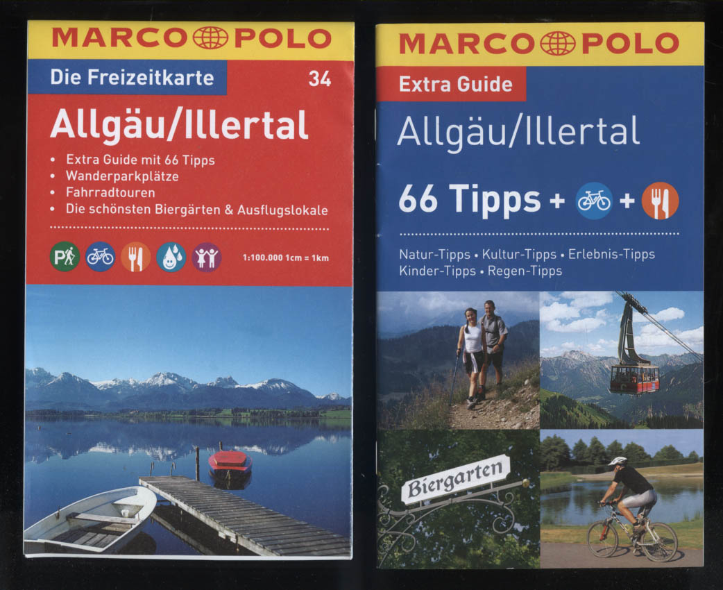 Marco-Polo-Freizeitkarte Allgäu, Illertal. Freizeitkarte ; Bl. 34Marco Polo