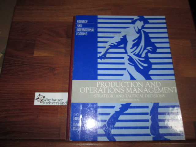 Production and Operations Management  Auflage: 4th Revised edition - Heizer, Jay and Barry Render