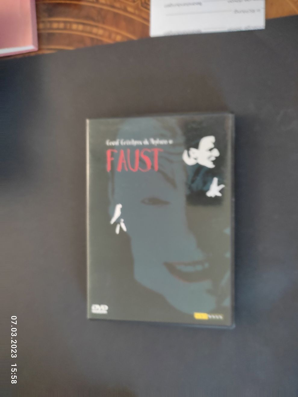 Faust - DVD und Will, Quadflieg, Gründgens Gustaf Flickenschildt Elisabeth u. a.: