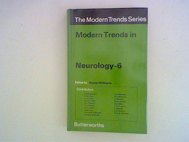 Modern Trends in Neurology: No. 6 - Williams, Denis