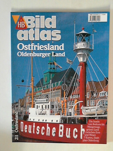 HB Bildatlas 211 Ostfriesland, Oldenburger Land : zwischen Ems und Weser. 3616061121 - Klugmann, Ulrike