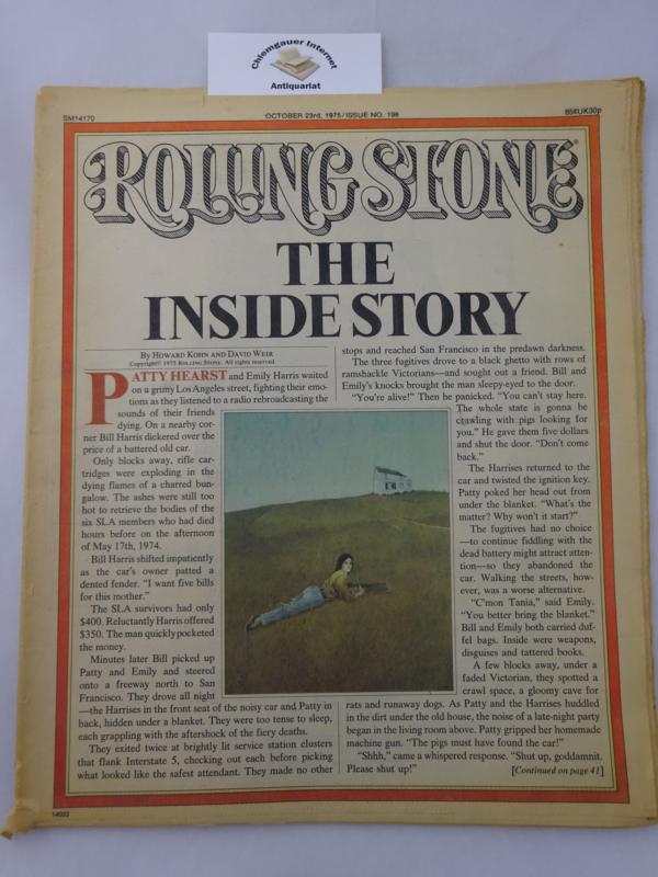 Rolling Stone Magazine October 23, 1975 Issue No. 198.