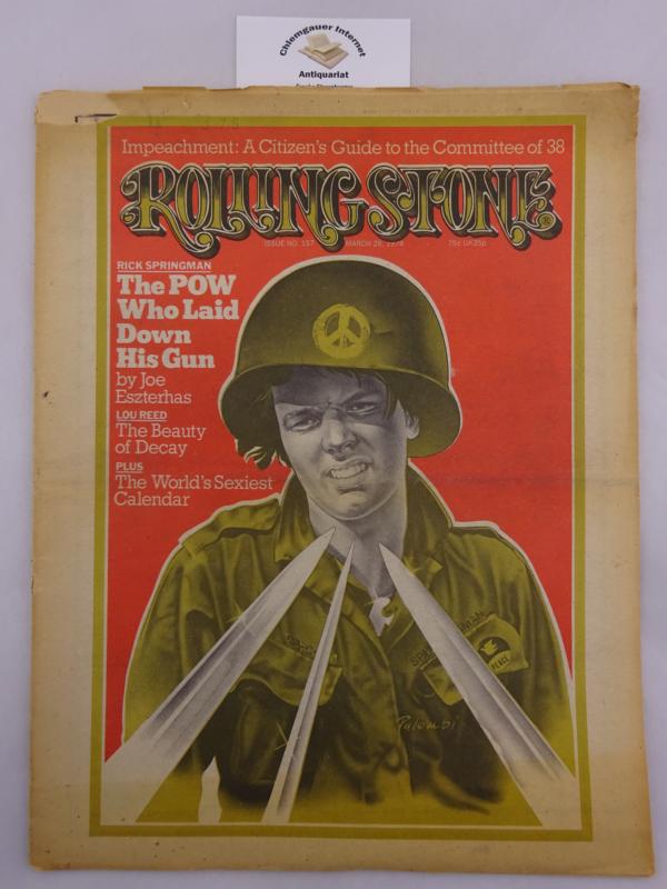 Rolling Stone Magazine  March 28, 6th, 1974 Issue No.157.