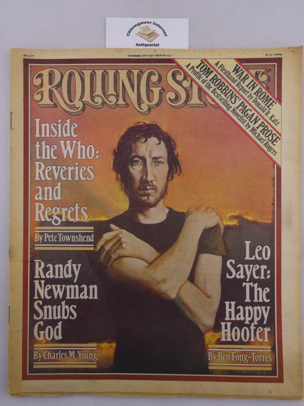 Rolling Stone Magazine November 17th. 1977  Issue No. 252.