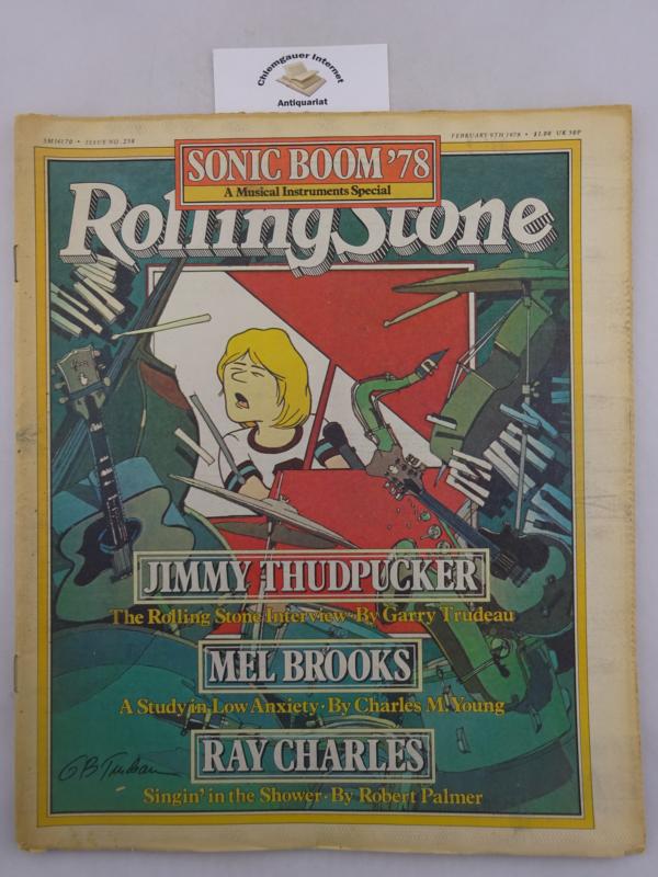 Rolling Stone Magazine February 9th, 1978  Issue No. 258.