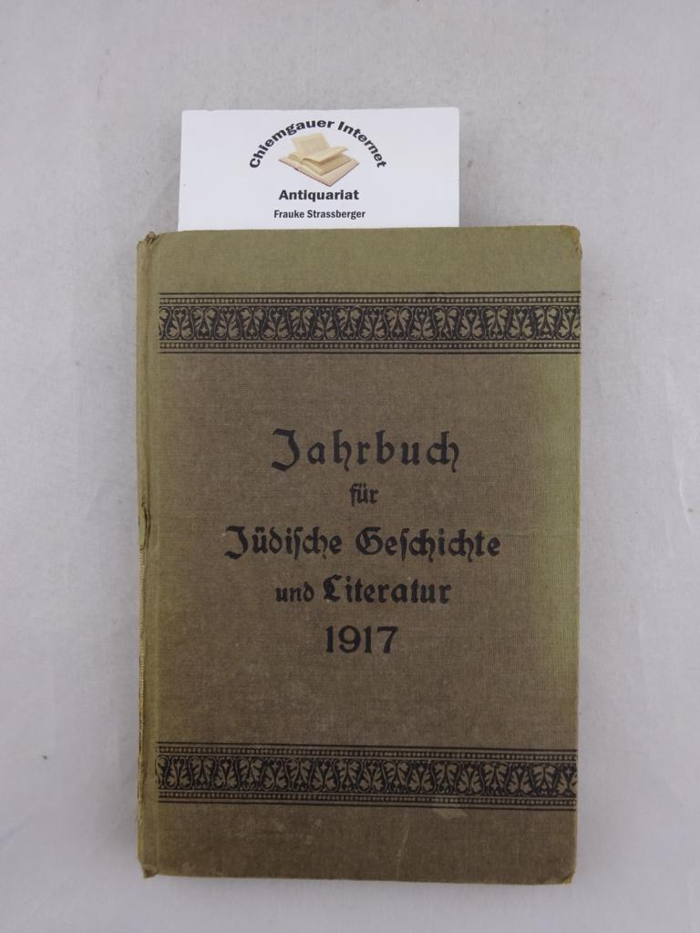 Jahrbuch fur Jüdische Geschichte und Literatur .  Zwanzigster Band.