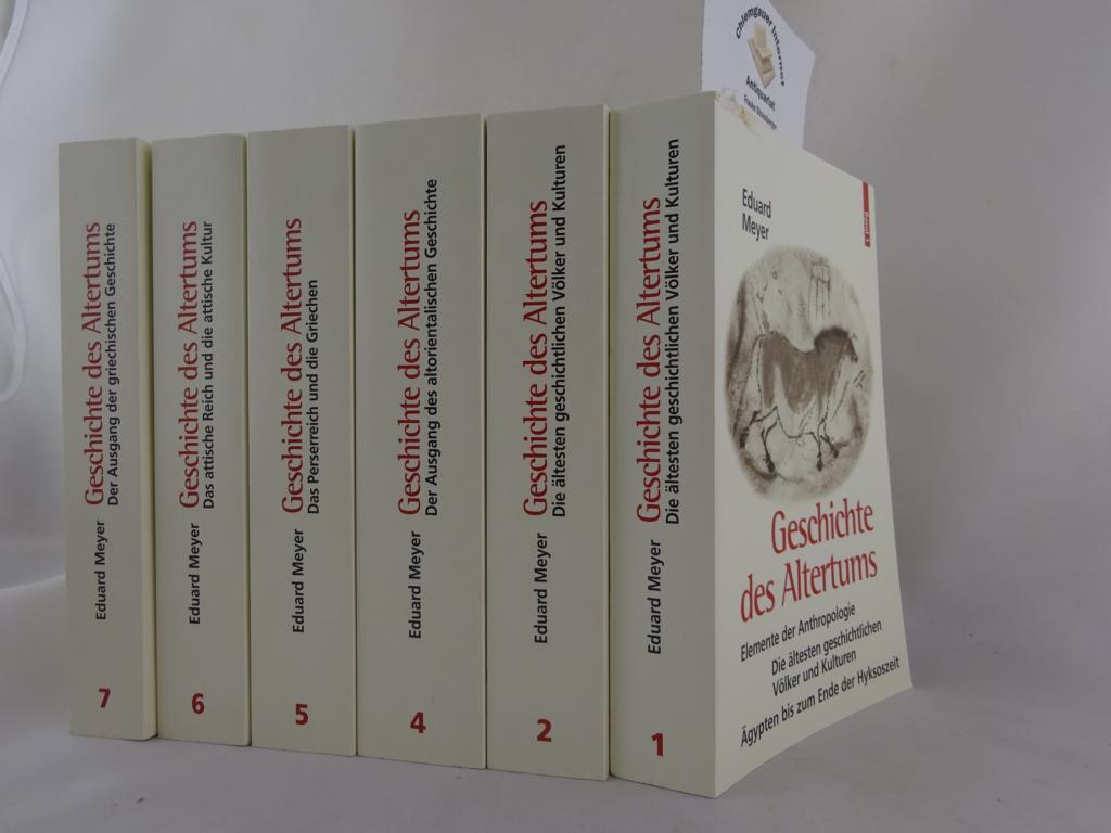 Geschichte des Altertums.  SECHS von 7 Bänden.
