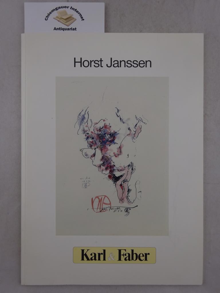 Janssen, Horst:  Ausgewhlte Radierungen. 1984 - 1994. 5. Oktober - 11. November 1994. Karl & Faber. 