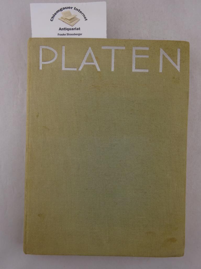 Platen, August Graf von:  Die Gedichte. Ausgewhlt und herausgegeben von Albert H. Rausch. 