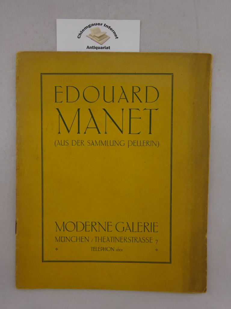 Eduard Manet. ( Aus der Sammlung Pellerin).