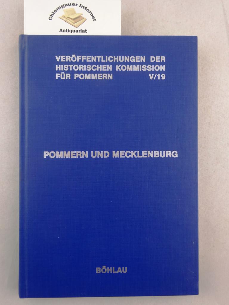 Pommern und Mecklenburg : Beiträge zur mittelalterlichen Städtegeschichte.