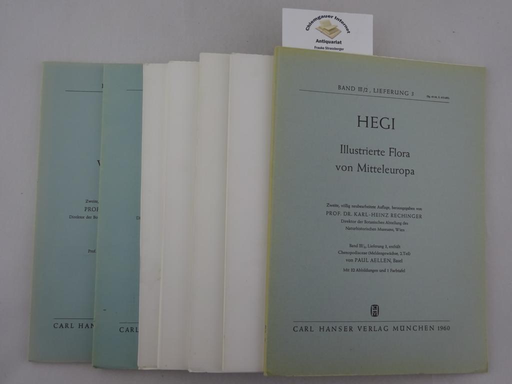 Illustrierte Flora von Mitteleuropa. Zweite, völlig NEU BEARBEITETE Auflage, herausgegeben von Prof. Dr. Karl-Heinz Rechinger.