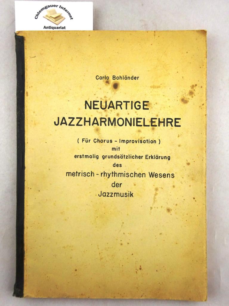 Neuartige Jazzharmonielehre (für Chorus-Improvisation) mit erstmalig grundsätzlicher Erklärung des metrisch-rhythmischen Wesens der Jazzmusik.