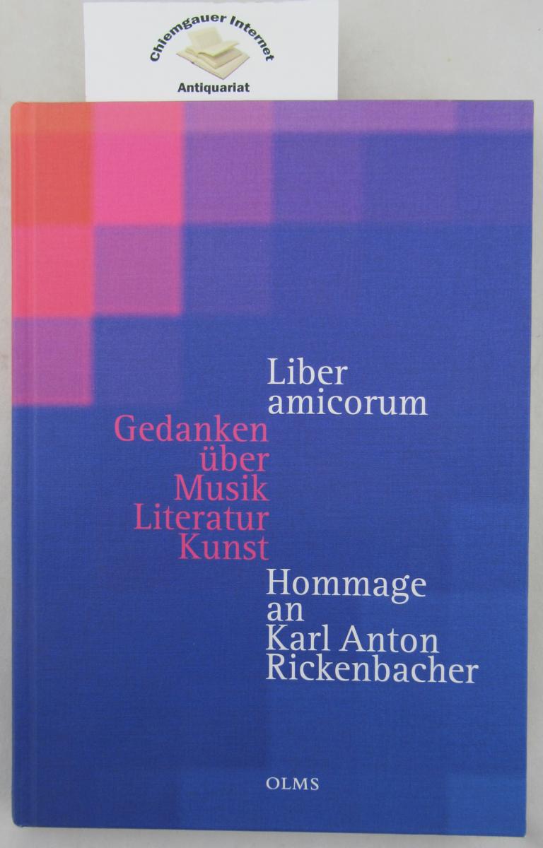 Schwalb, Michael (Hrsg.):  Liber amicorum. Gesprche ber Musik, Literatur und Kunst. 