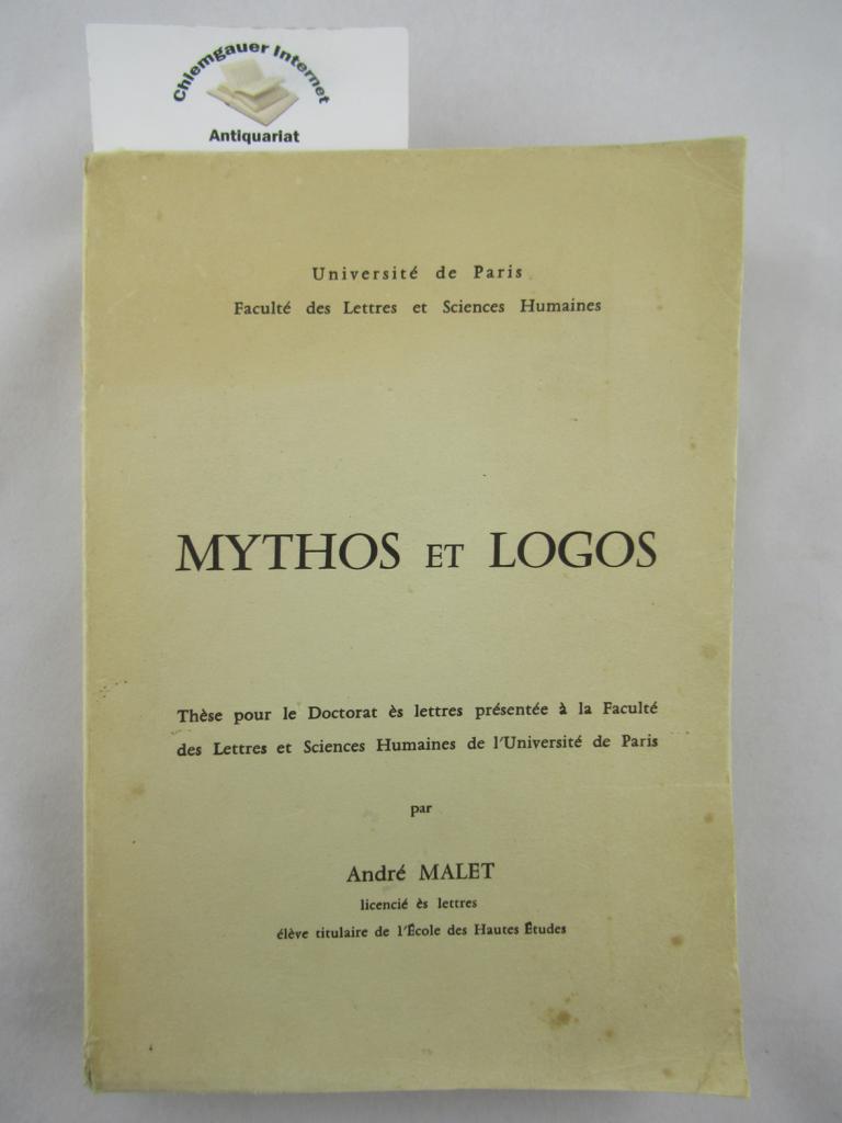Mythos et Logos.