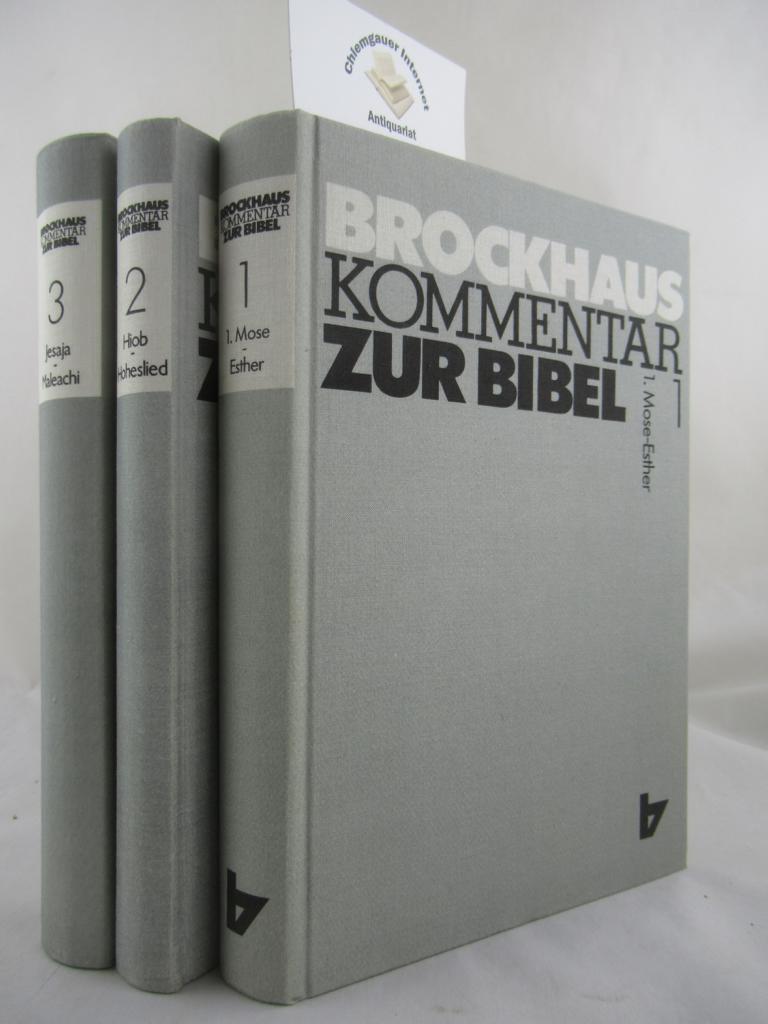 Betz, Ulrich, Gerd Rumler Donald Guthrie u. a.:  Kommentar zur Bibel. DREI (3) Bnde. 