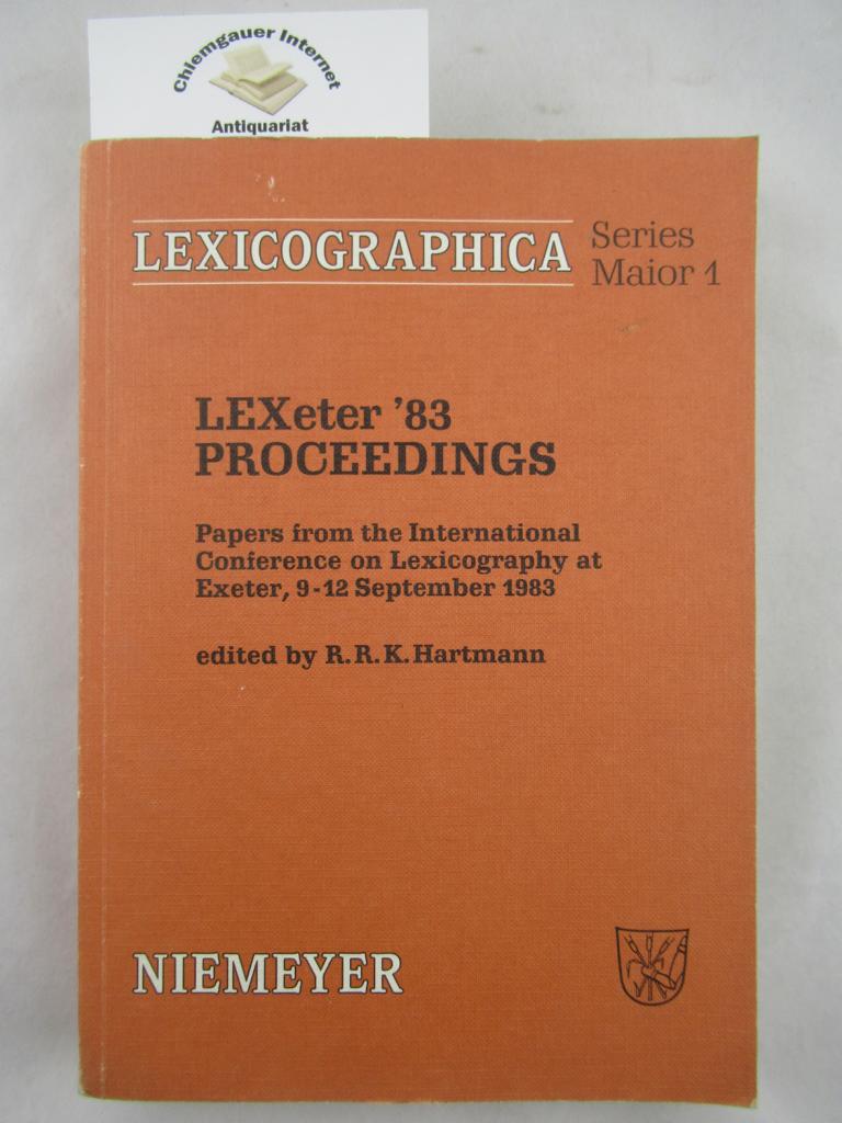 LEXeter `83. Proceedings.