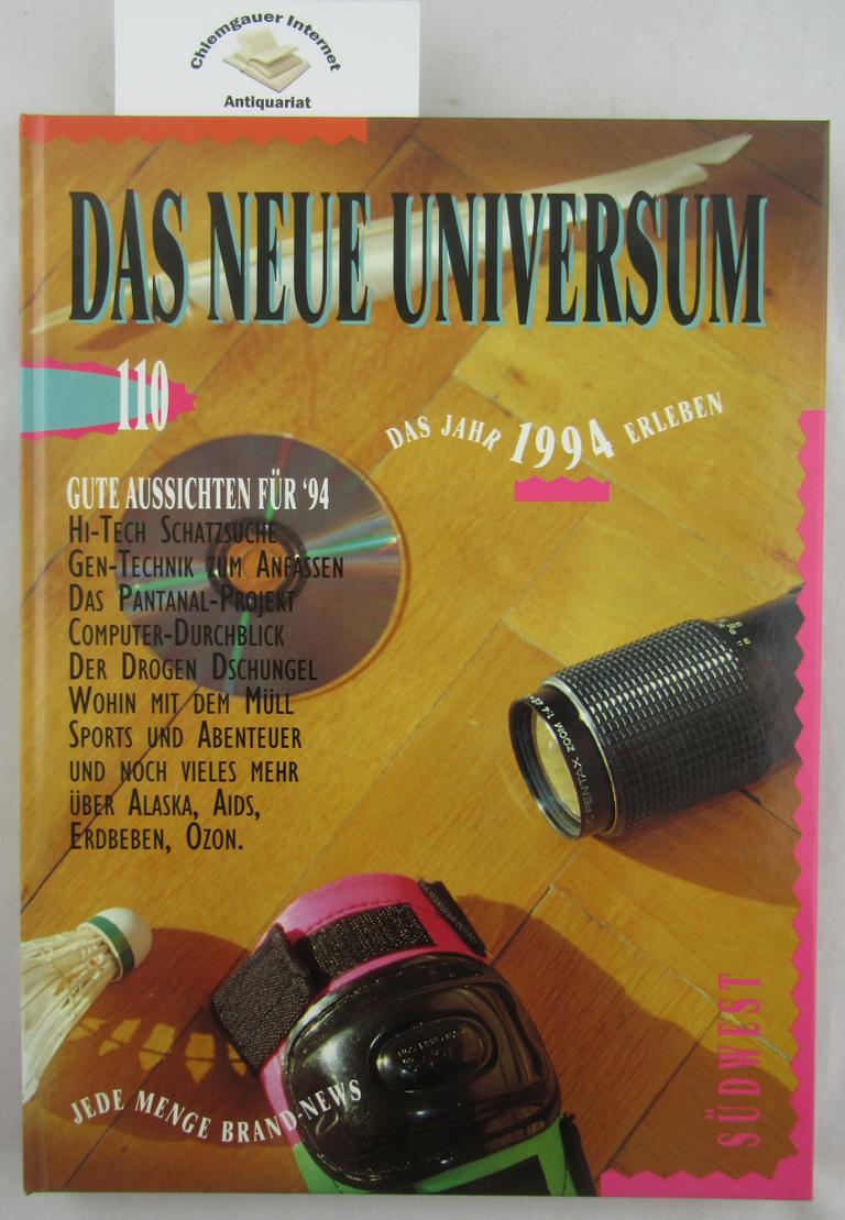 Emilian, Cornelia (Hrsg.):  Das neue Universum .Band 110 . Jahrgang 1994. 