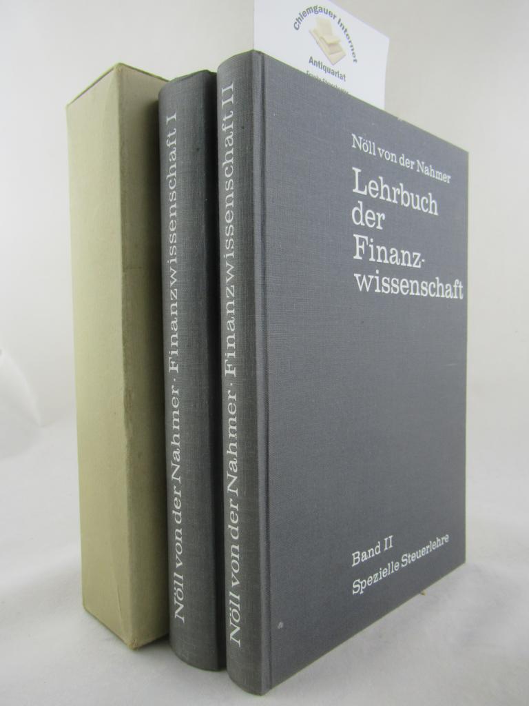 Nll von der Nahmer, Robert:  Lehrbuch der Finanzwissenschaft;Nachtrag nach dem Stand der Gesetzgebung vom 31. Dezember 1969; 