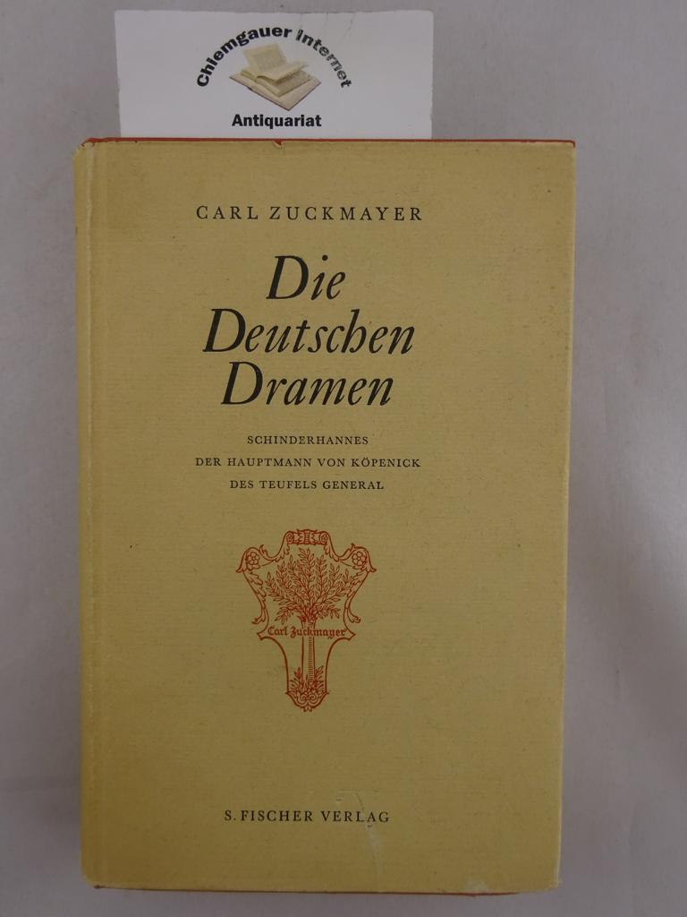 Zuckmayer, Carl:  Die deutschen Dramen. 
