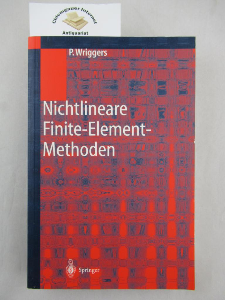 Wriggers, Peter:  Nichtlineare Finite-Element-Methoden. 
