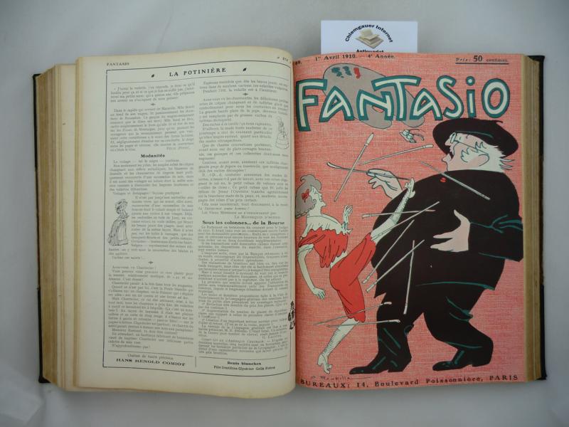 Fantasio. Magazine Gai. Revue mensuelle paraissant le 1er et le 15 de chaque mois.   No. 73-96 (in einem Band).