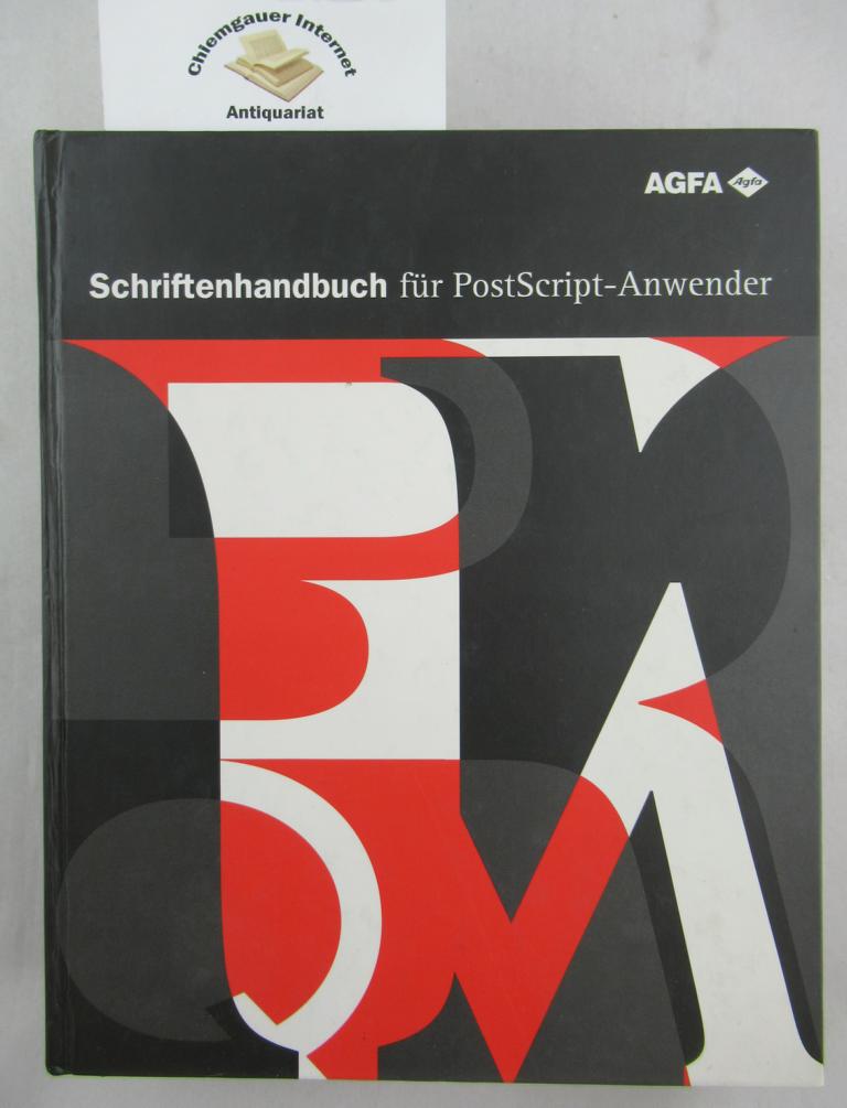 Schriftenhandbuch für Postscript-Anwender.