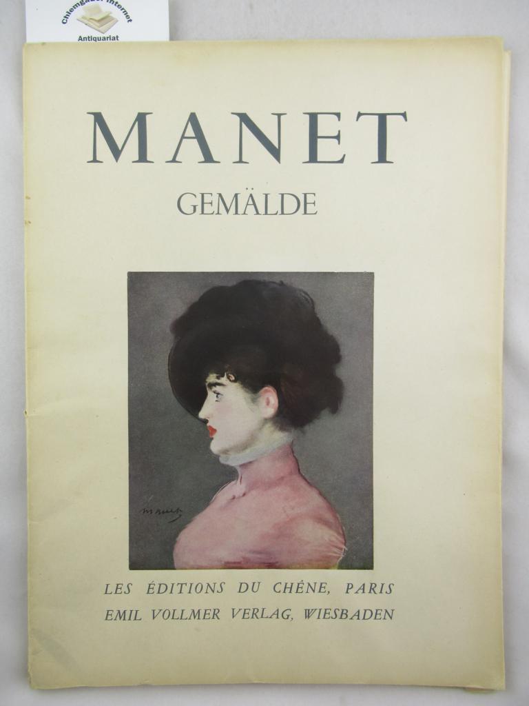 Mathey, Francois:  Manet.  Gemälde 