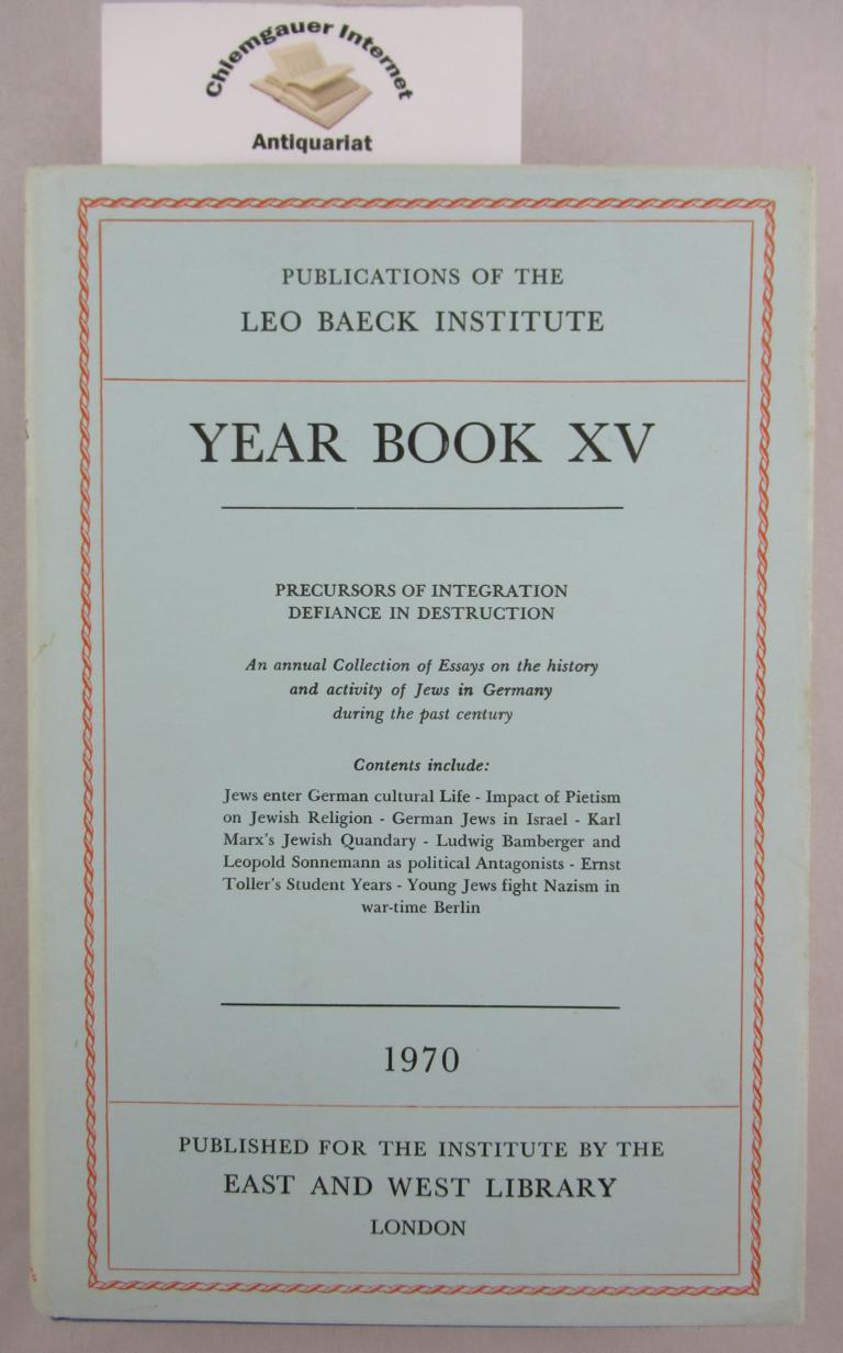 Year Book XV .