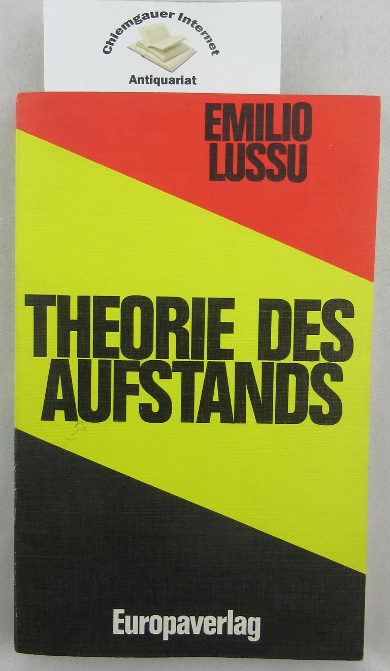 Theorie des Aufstands.