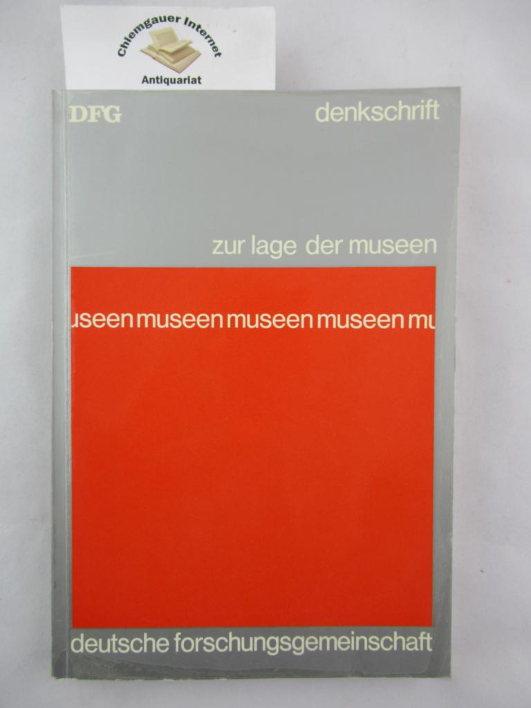 Denkschrift Museen : zur Lage der Museen in der Bundesrepublik Deutschland und Berlin (West).
