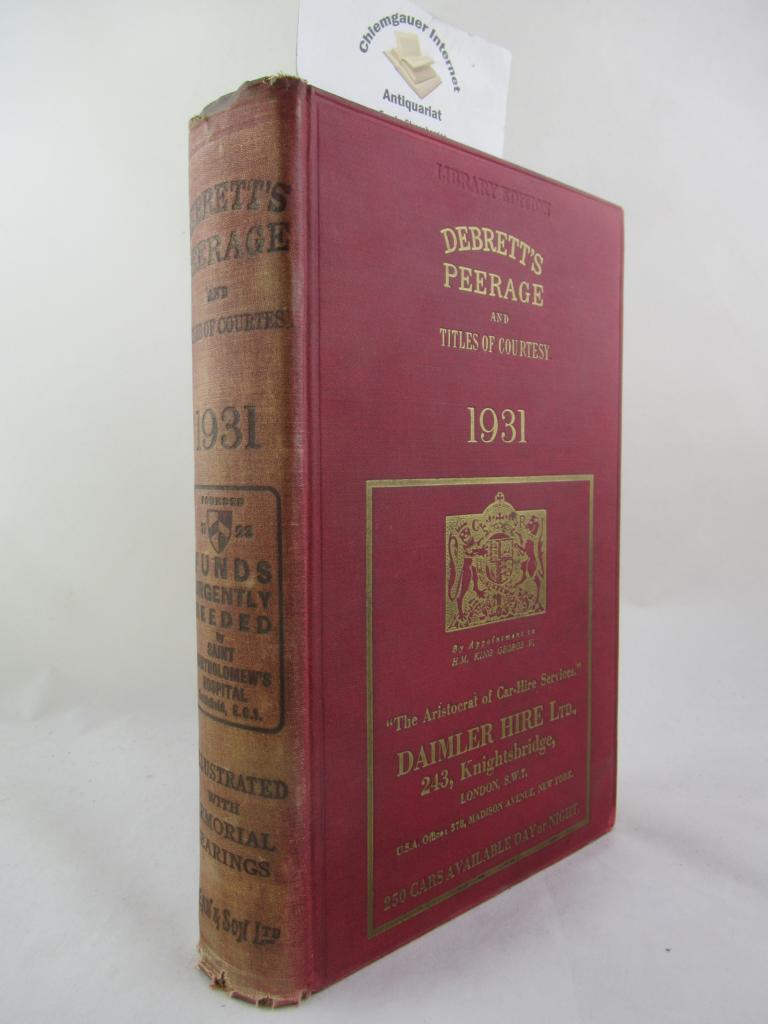 Hesilrige, G.M.:  Debrett`s Peerage and Titles of Courtesy. 