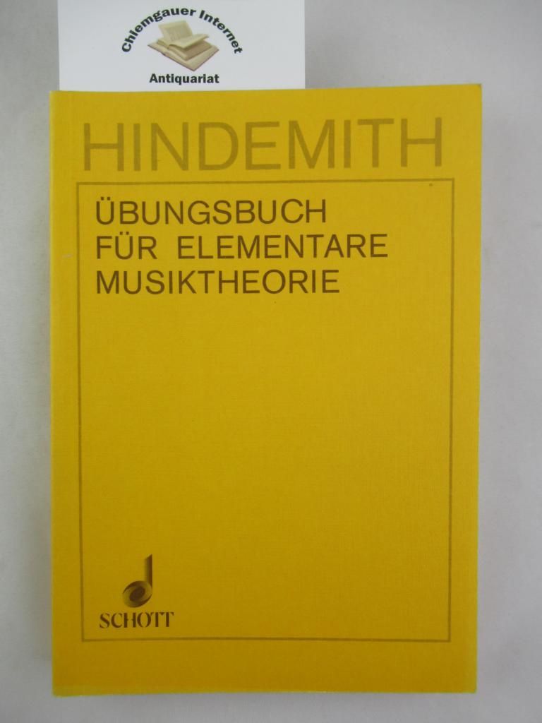 Übungsbuch für elementare Musiktheorie.