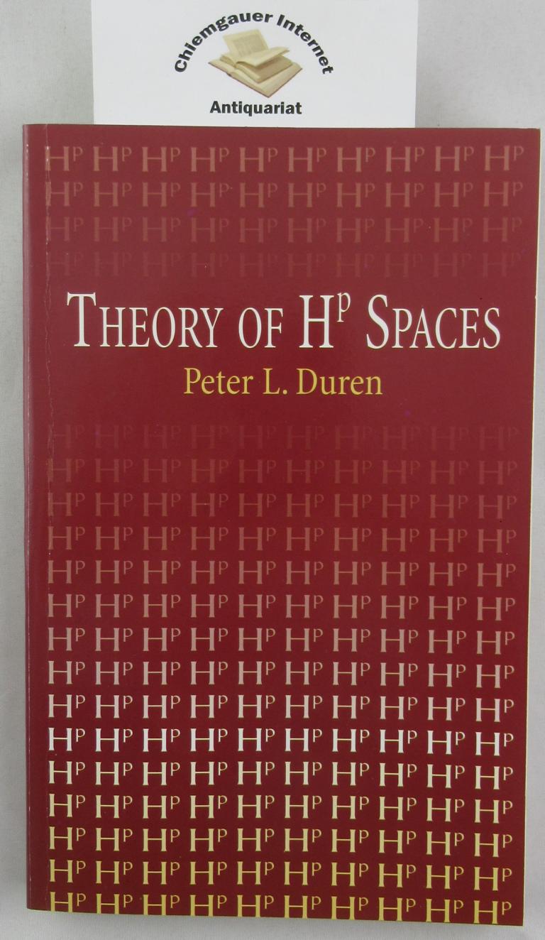 Theory of Hp Spaces.