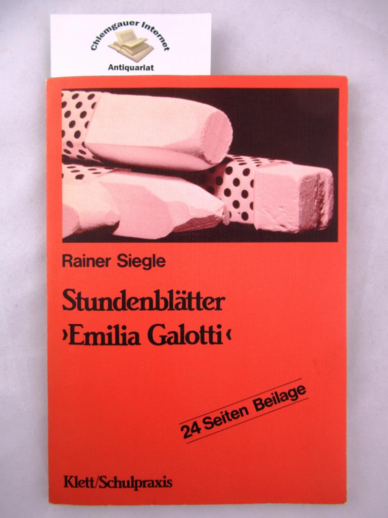 Siegle, Rainer:  Stundenblätter 