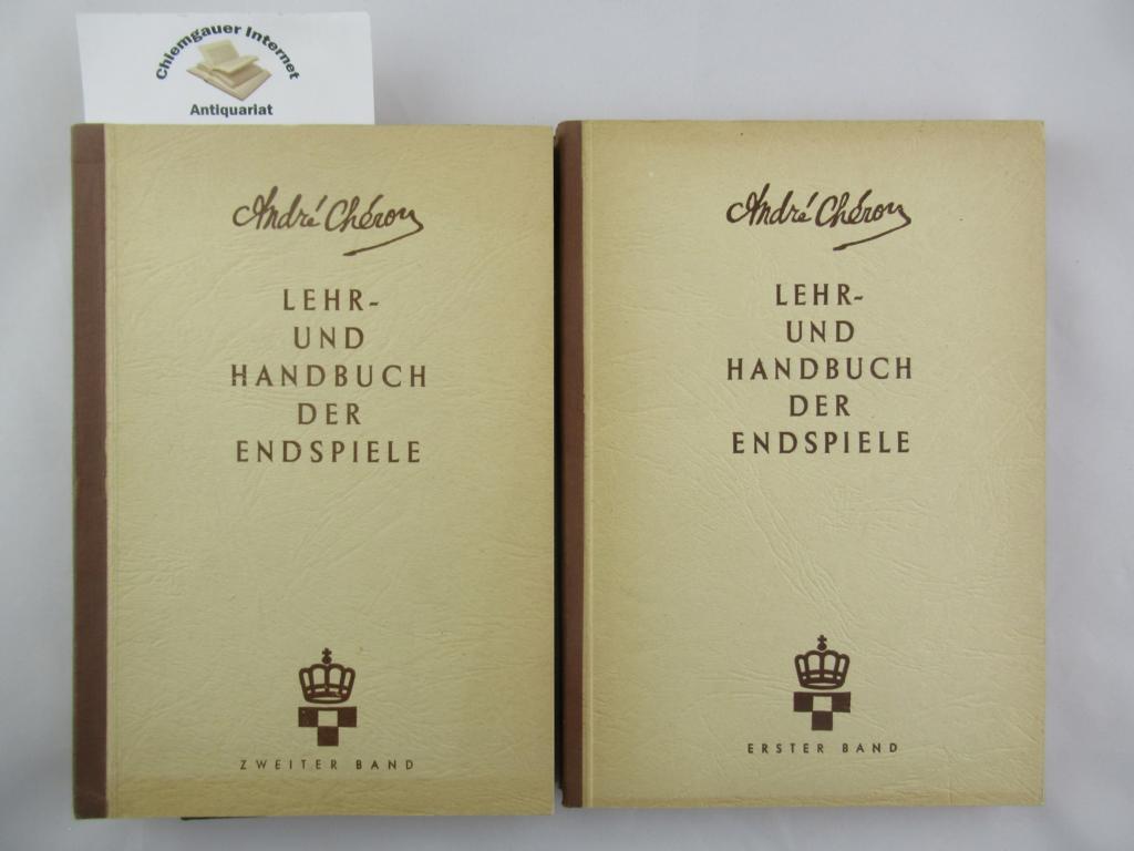 Chron, Andr:  Lehr- und Handbuch der Endspiele. ERSTER und ZWEITER Band. ( von 4 ). 