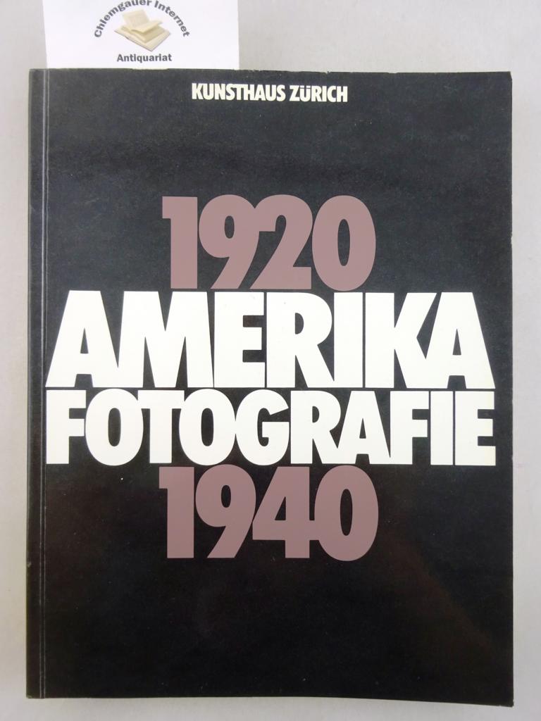 Amerika-Fotografie : 1920 - 1940.